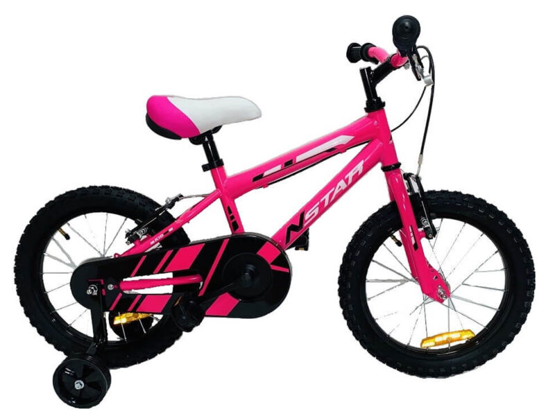 ELEGANT 16" ROSA BICICLETA INFANTIL WST CON RUEDINES