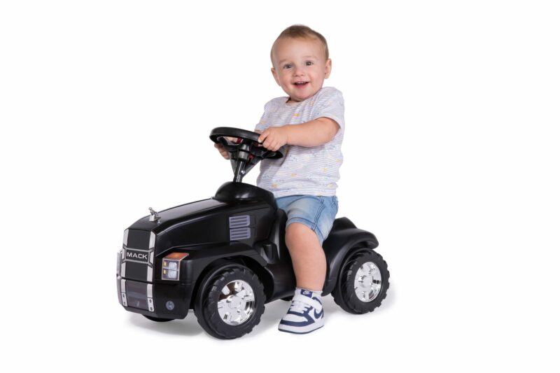 MACK NEGRO ROLLY MINITRUCK CAMION CORREPASILLOS ROLLY TOYS 161003