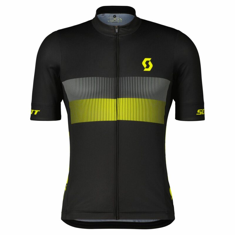 RC TEAM 10 SS NEGRO / AMARILLO MAILLOT MANGA CORTA SCOTT 403129