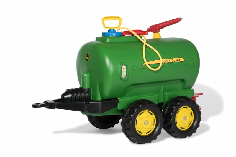 JOHN DEERE ROLLY TANKER CISTERNA CON BOMBA TRACTOR INFANTIL 2 EJES ROLLY TOYS 122752