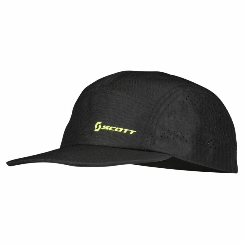 TECH RC RUN NEGRA AMARILLA GORRA 5-PANELS SCOTT RUNNING 289477
