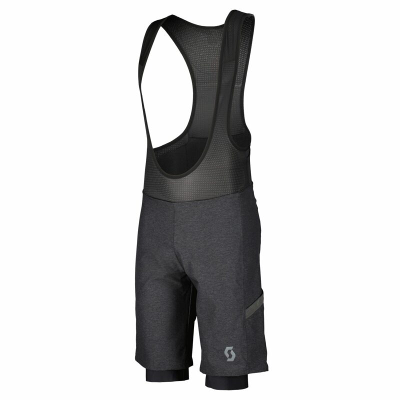 RC PRO HYBRID +++ NEGRO / GRIS CULOTTE CORTO CON TIRANTES GRAVEL SCOTT 403882