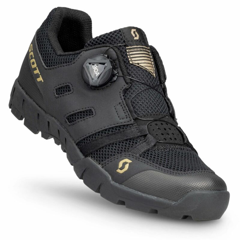 CRUS-R BOA ECO SPORT MTB NEGRO / GOLD WS ZAPATILLAS MONTAÑA CHICA SCOTT 296568