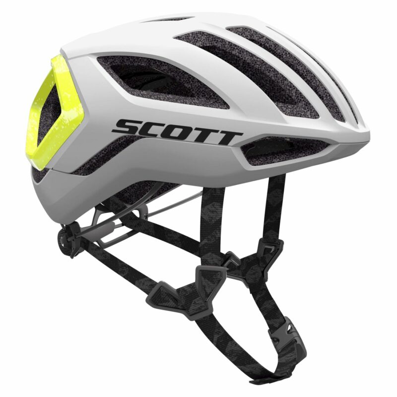 CENTRIC PLUS BLANCO / AMARILLO CASCO SCOTT 280405