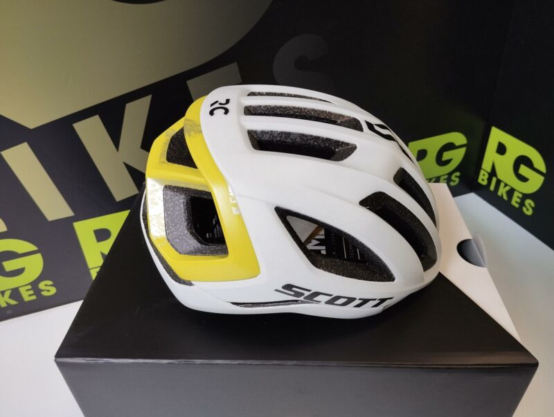 CENTRIC PLUS BLANCO / AMARILLO CASCO SCOTT 280405 - Imagen 2