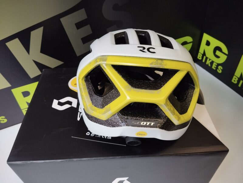 CENTRIC PLUS BLANCO / AMARILLO CASCO SCOTT 280405 - Imagen 5