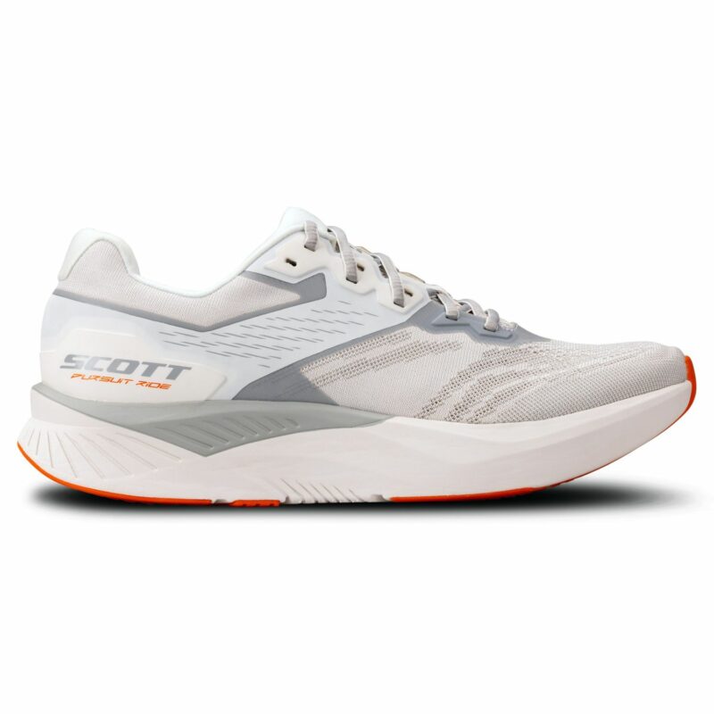 WS PURSUIT RIDE BLANCAS / NARANJA GLOW ZAPATILLAS SCOTT RUNNING ASFALTO CHICA 411078 - Imagen 7