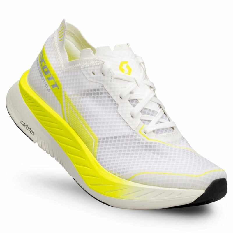 SPEED CARBON RC 2 BLANCAS / AMARILLAS ZAPATILLAS SCOTT RUNNING ASFALTO 420574