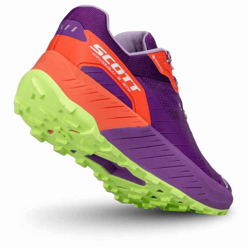 WS KINABALU 3 GTX VIOLETA VIVID / ROJA ASTRO GORE-TEX ZAPATILLAS CHICA SCOTT RUNNING 417797 - Imagen 2