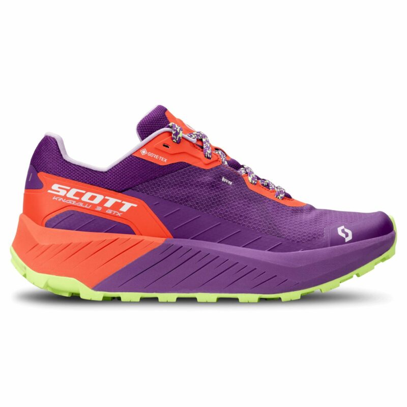 WS KINABALU 3 GTX VIOLETA VIVID / ROJA ASTRO GORE-TEX ZAPATILLAS CHICA SCOTT RUNNING 417797 - Imagen 7