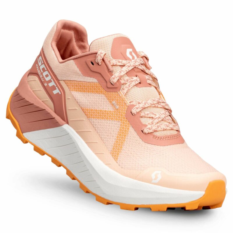 WS KINABALU 3 NARANJA PALE / ROJO TERRA ZAPATILLAS RUNNING SCOTT CHICA 417787