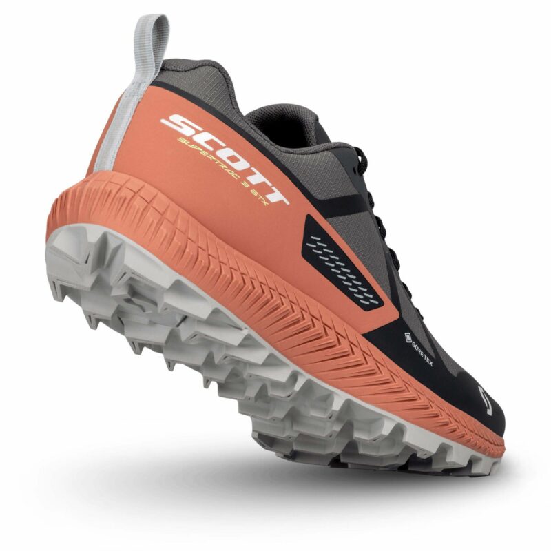 WS SUPERTRAC 3 GTX GRIS SLETE / ROJO TERRA GORE-TEX ZAPATILLAS CHICA SCOTT RUNNING 287823 - Imagen 2