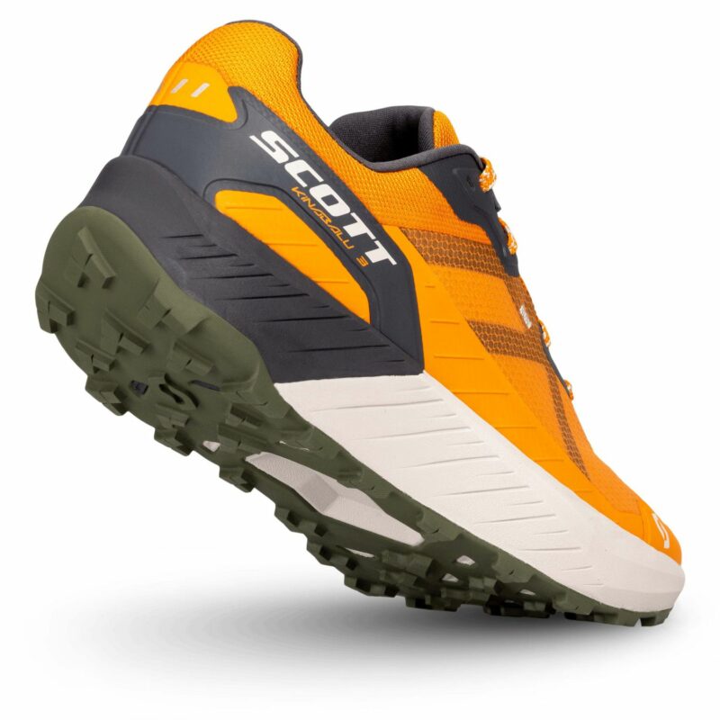KINABALU 3 NARANJAS FLASH / GRIS DARK ZAPATILLAS SCOTT RUNNING 417780 - Imagen 2