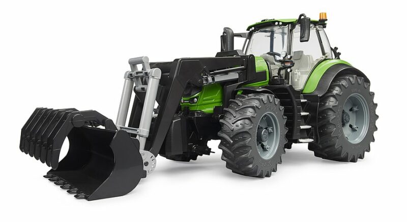 DEUTZ 8280 TTV + PALA FRONTAL TRACTOR BRUDER 03161 - Imagen 2