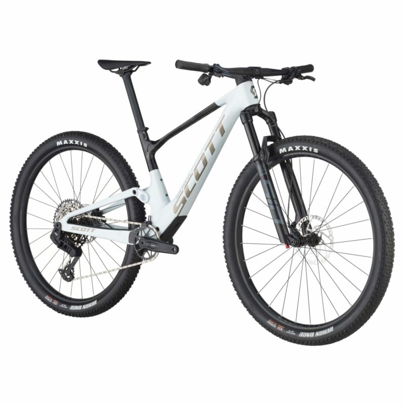 SPARK RC TEAM (Negra Carbon / Blanca Cumulus) BICICLETA MONTAÑA SCOTT 423161 (Modelo 2025) - Imagen 3