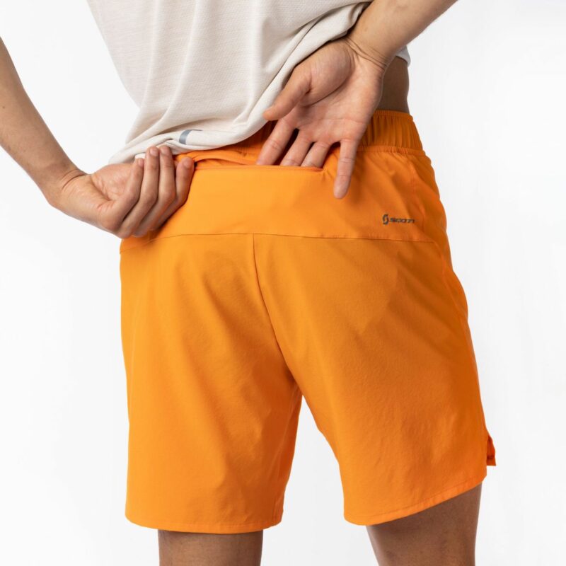ENDURANCE LT NARANJA FLASH PANTALON CORTO TRAIL RUNNING SCOTT 403263 - Imagen 4