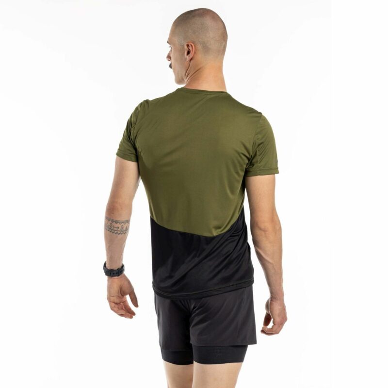 ENDURANCE TECH VERDE FIR / NEGRA CAMISETA MANGA CORTA TRAIL RUNNING SCOTT 403248 - Imagen 4