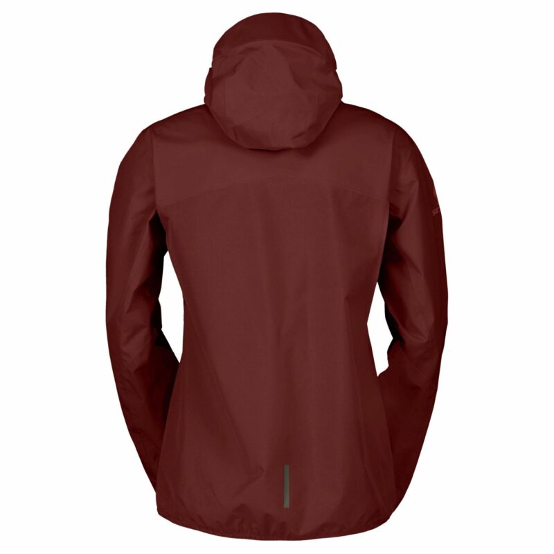 EXPLORAIR LIGHT DRYO 2.5 LAYER ROJA WOOD CHAQUETA IMPERMEABLE TRAIL RUNNING SCOTT 404112 - Imagen 3