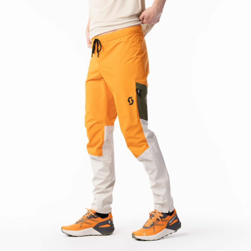 EXPLORAIR LIGHT DRYO 2.5L NARANJA FLASH / BLANCO DUST PANTALON LARGO TRAIL RUNNING SCOTT 414513 - Imagen 2