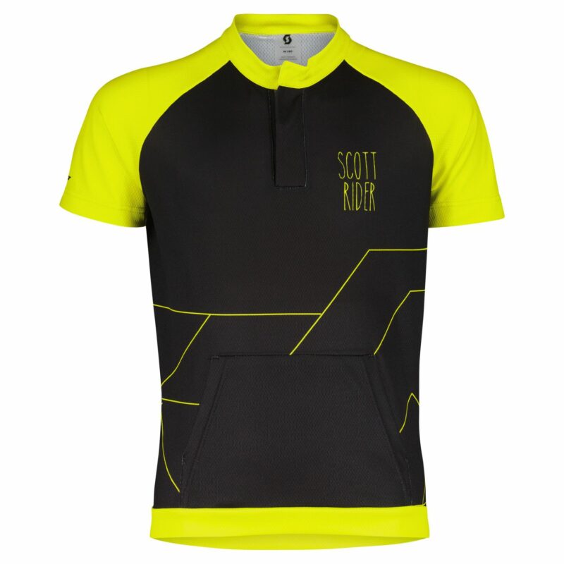 JR RC TEAM NEGRO / AMARILLO MAILLOT MANGA CORTA JUNIOR SCOTT 403973