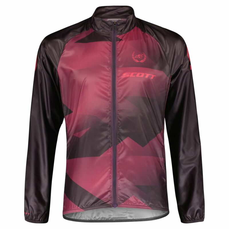 JR RC WB VIOLETA DARK / ROSA CARMINE CHAQUETA IMPERMEABLE CORTAVIENTOS JUNIOR SCOTT 289445