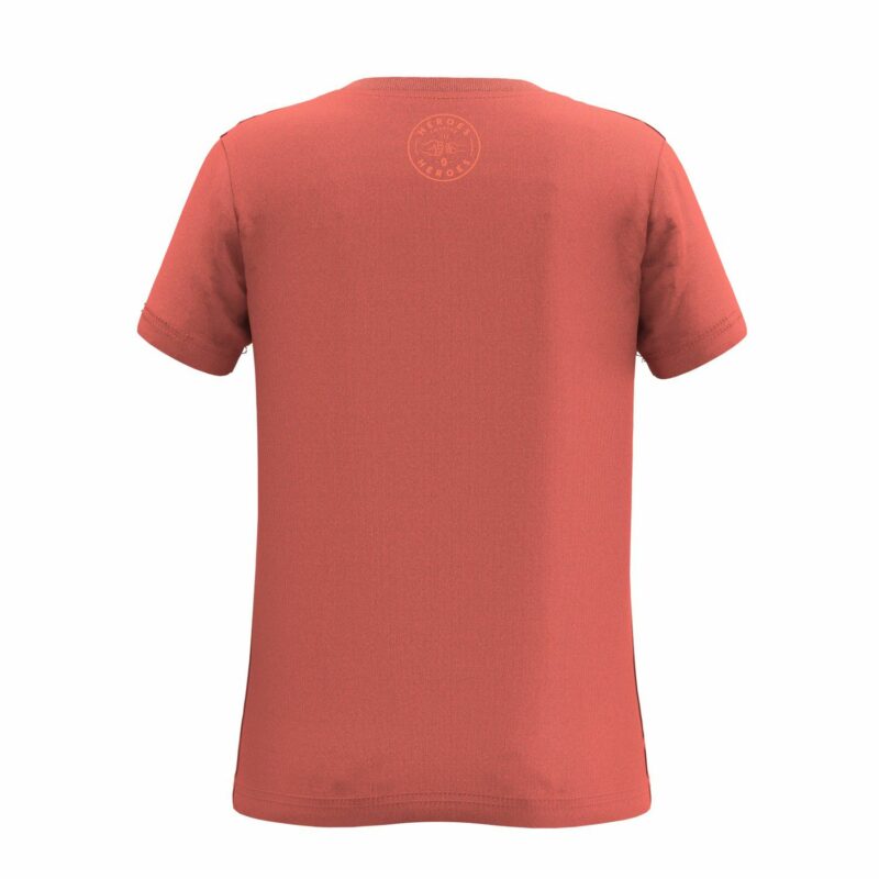 JRS 10 CASUAL ROJA BRICK CAMISETA MANGA CORTA JUNIOR SCOTT 281170 - Imagen 2