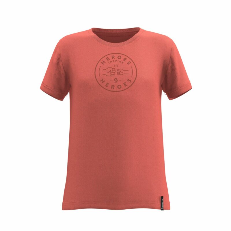 JRS 10 CASUAL ROJA BRICK CAMISETA MANGA CORTA JUNIOR SCOTT 281170