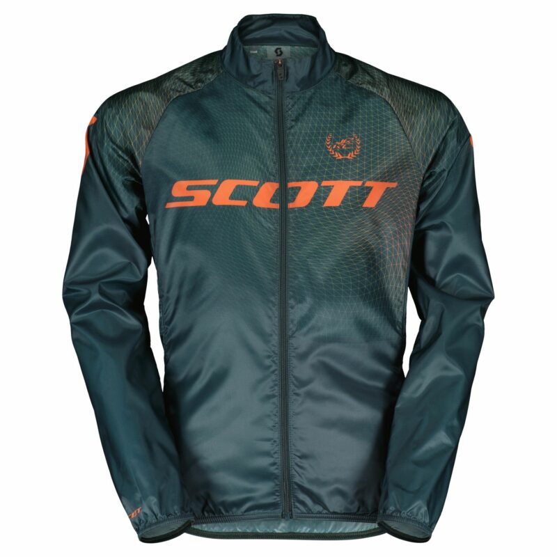 JRS RC PRO WB VERDE ARUBA / NANRANJA BRAZE CHAQUETA IMPERMEABLE CORTAVIENTOS SCOTT JUNIOR 403968