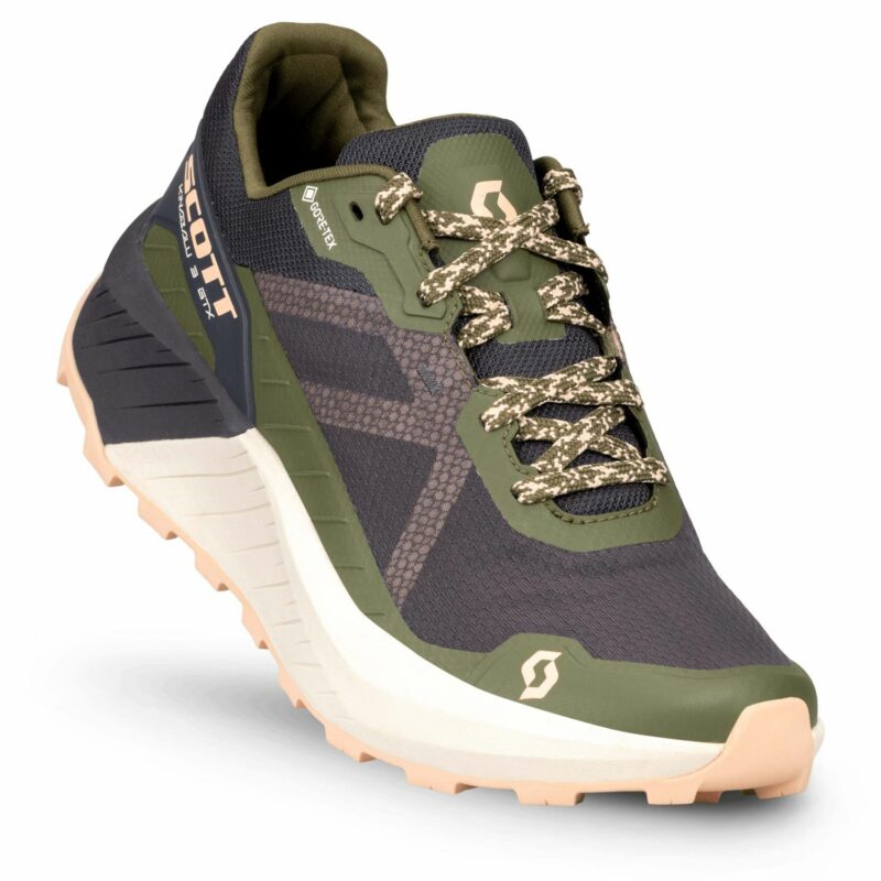 WS KINABALU 3 GTX NEGRA / VERDE FER GORE-TEX ZAPATILLAS CHICA SCOTT RUNNING 417797