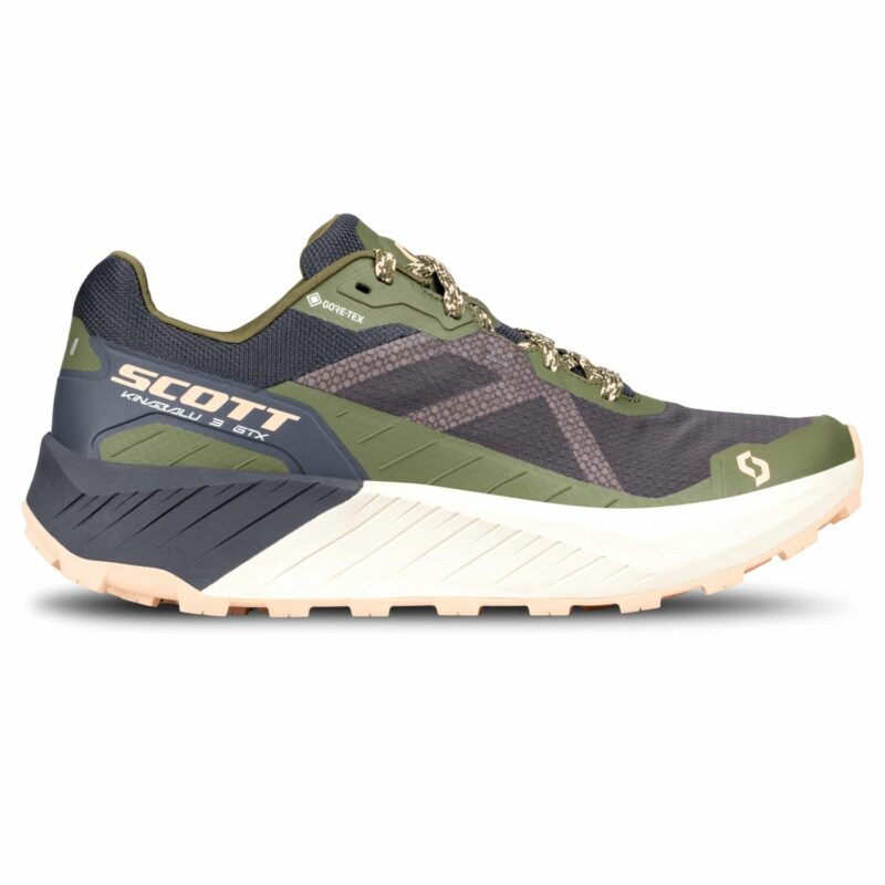 WS KINABALU 3 GTX NEGRA / VERDE FER GORE-TEX ZAPATILLAS CHICA SCOTT RUNNING 417797 - Imagen 7