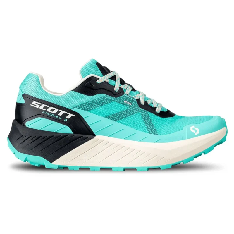 WS KINABALU 3 VERDE FLORIDA / BLANCO COTTON ZAPATILLAS RUNNING SCOTT CHICA 417787 - Imagen 3