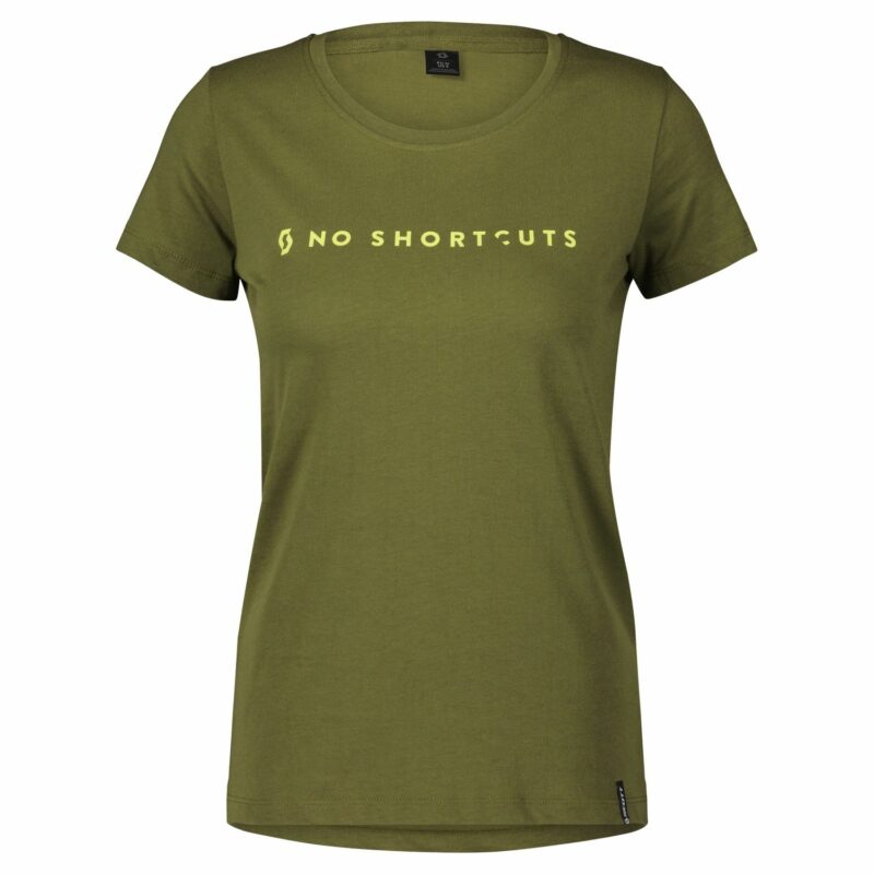 WS NO SHORTCUTS VERDE FIR CAMISETA MANGA CORTA CHICA SCOTT 289270