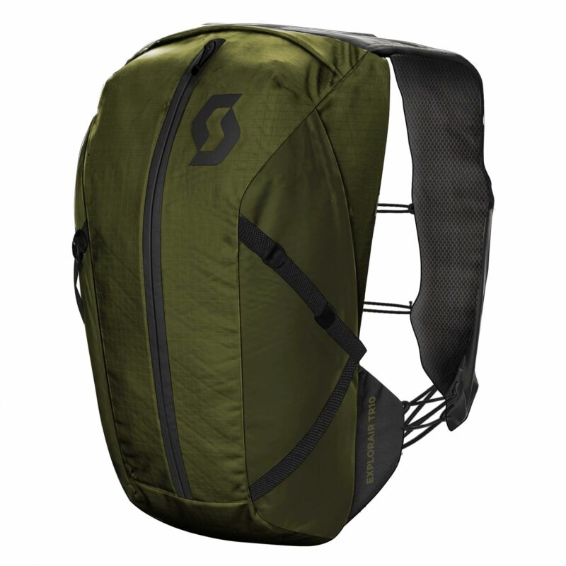 EXPLORAIR 10 VERDE FIR / NEGRA MOCHILA TREKKING SCOTT RUNNING 417960