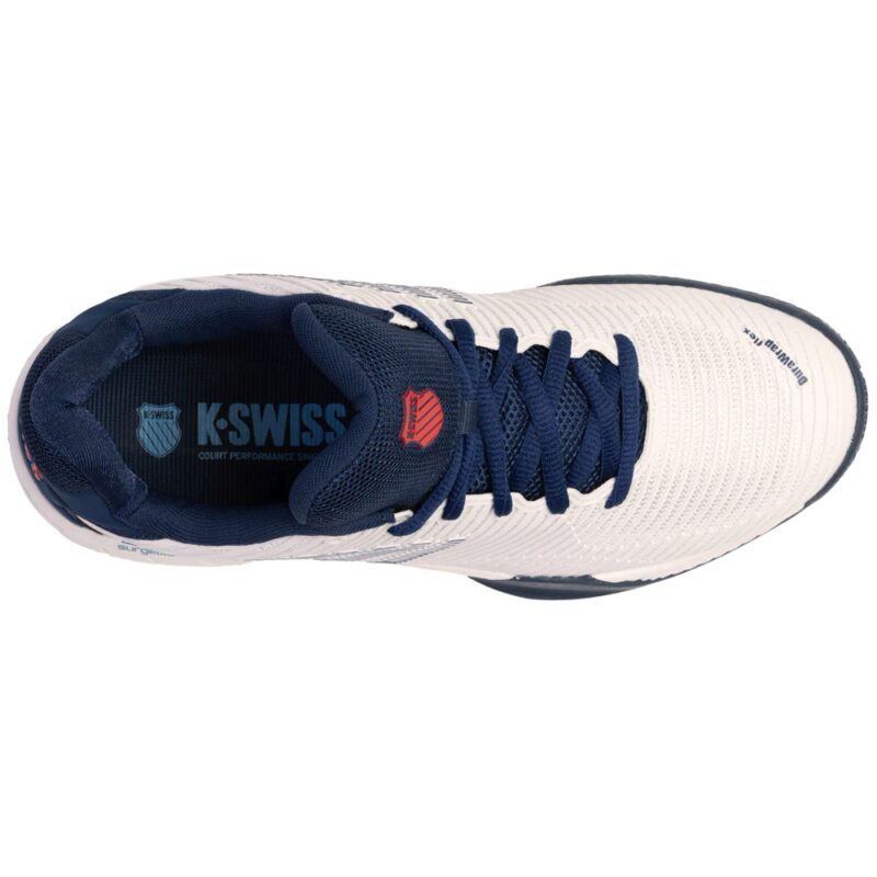 HYPERCOURT EXPRESS 2 HB BLANCAS / AZULES ZAPATILLAS K-SWISS 06614 - Imagen 5