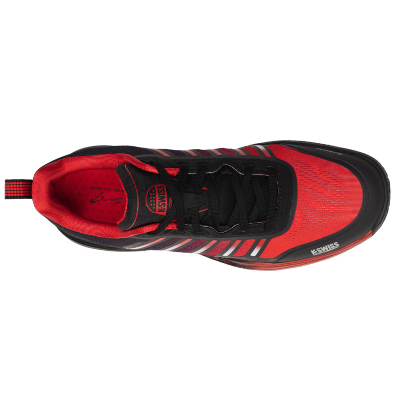 ULTRA COURT PADEL SANYO ROJAS / NEGRAS ZAPATILLAS K-SWISS 04436 - Imagen 5