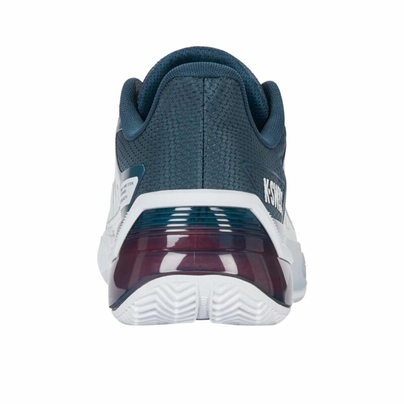 ULTRA SHOT 4 CLAY BLANCAS / AZUL NEON ZAPATILLAS K-SWISS 04438 - Imagen 5