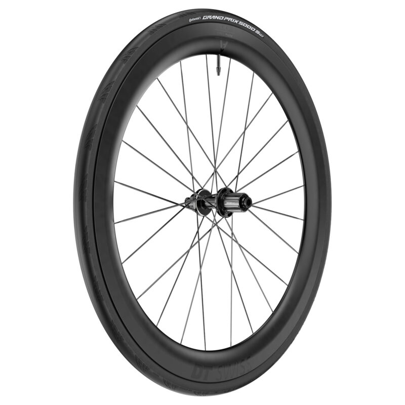 ARC 1100 DICUT DB55 WST NEGRA 700c (29″) 22mm + CUBIERTA (Nuevo modelo 2025) CARBON PERFIL 55mm RUEDAS AERO DT SWISS - Imagen 2