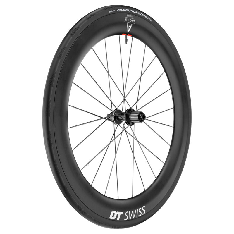 ARC 1100 DICUT DB65 WST 700c (29″) 22mm + CUBIERTA (Nuevo modelo 2025) CARBON PERFIL 65mm RUEDAS AERO DT SWISS - Imagen 2