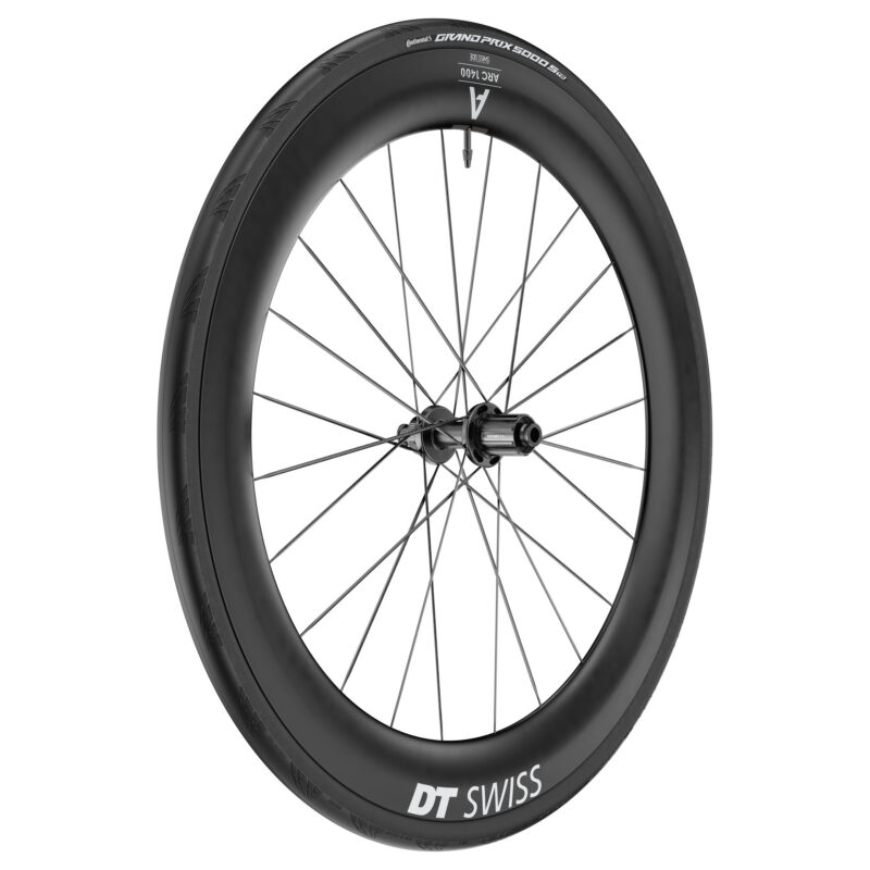 ARC 1400 DICUT DB65 WST 700c (29″) 22mm + CUBIERTA (Nuevo modelo 2025) CARBON PERFIL 65mm RUEDAS AERO DT SWISS - Imagen 2