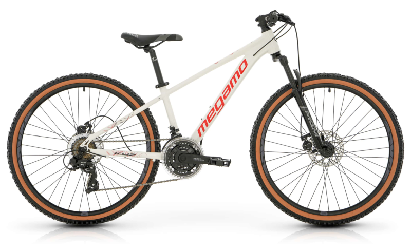 KU2 DISC 26" BLANCA BICICLETA JUNIOR MEGAMO