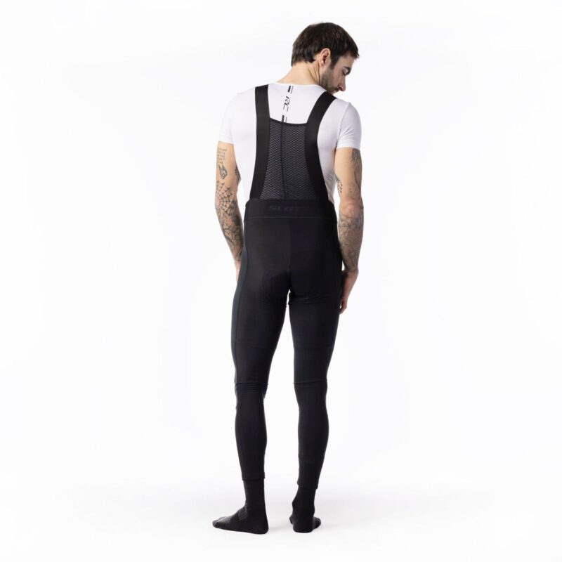 MS RC PRO WARM +++ NEGRO / AMARILLO CULOTTE LARGO CON TIRANTES SCOTT 411017 - Imagen 4
