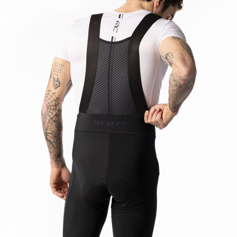 MS RC PRO WARM +++ NEGRO / AMARILLO CULOTTE LARGO CON TIRANTES SCOTT 411017 - Imagen 5