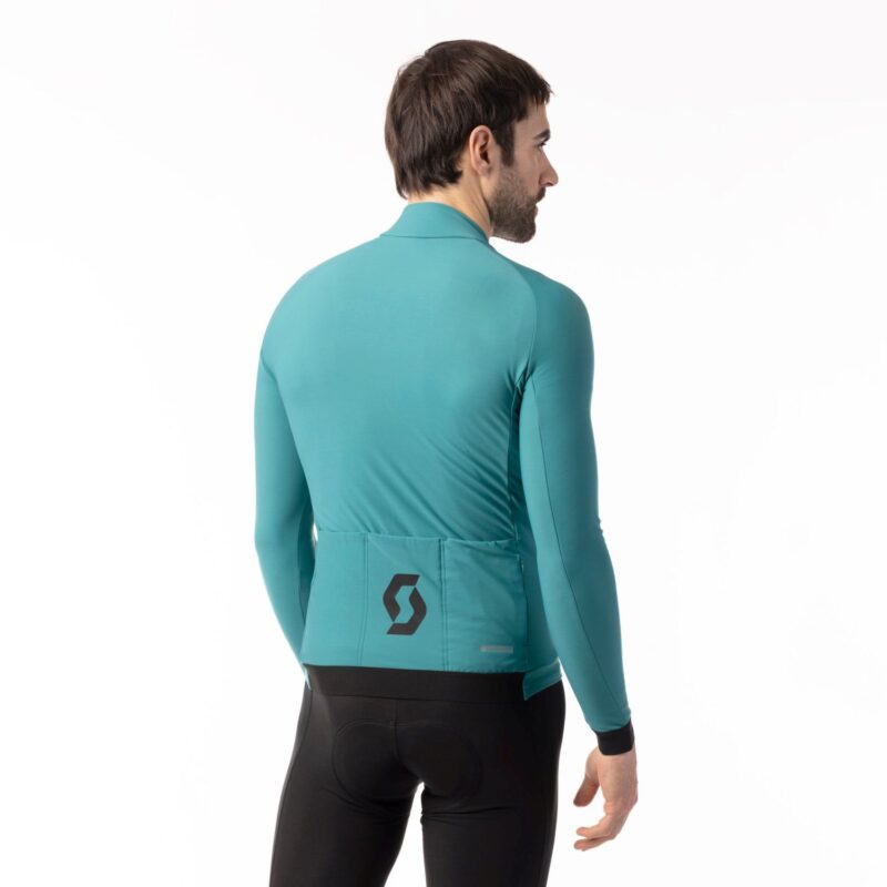 MS RC RPO WARM LS GREEN WINTER MAILLOT MANGA LARGA SCOTT 411015 - Imagen 4