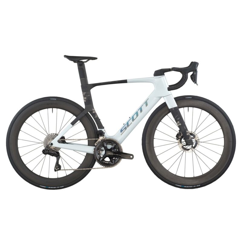 FOIL RC PRO (Blanca Cumulus / Negra Carbon) BICICLETA CARRETERA SCOTT 425340 (Nuevo modelo 26)