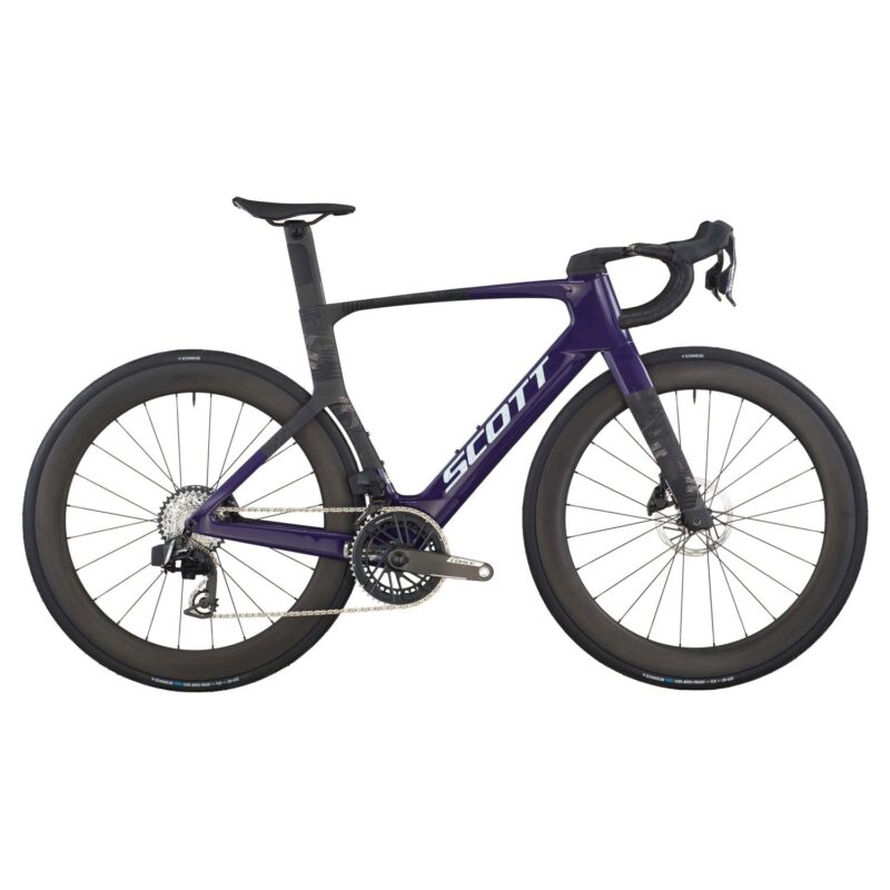 FOIL RC TEAM (Violeta Grape / Negra Carbon) BICICLETA CARRETERA SCOTT 425682 (Nuevo modelo 26)