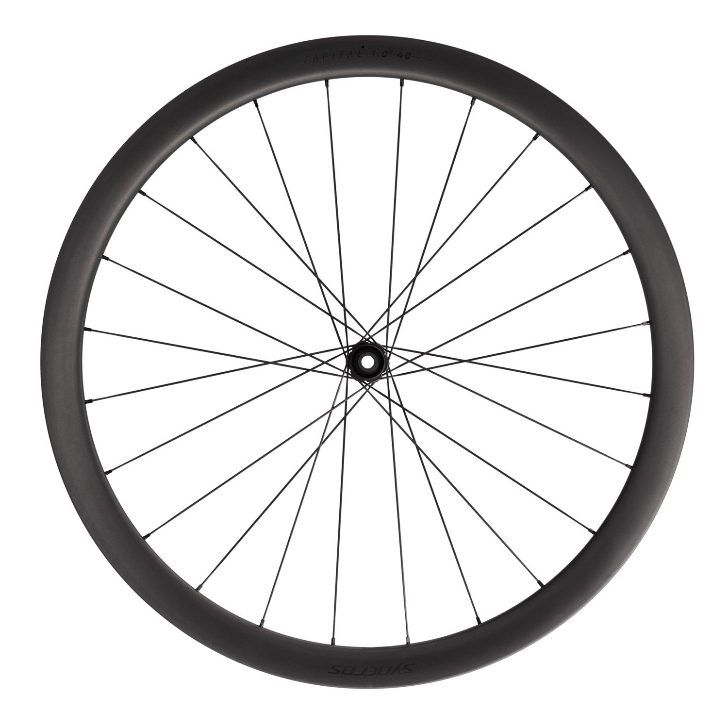 CAPITAL 1.0S 40mm JUEGO RUEDAS BICICLETA CARRETERA CARBONO SYNCROS 425660 (Nuevo Modelo) - Imagen 3