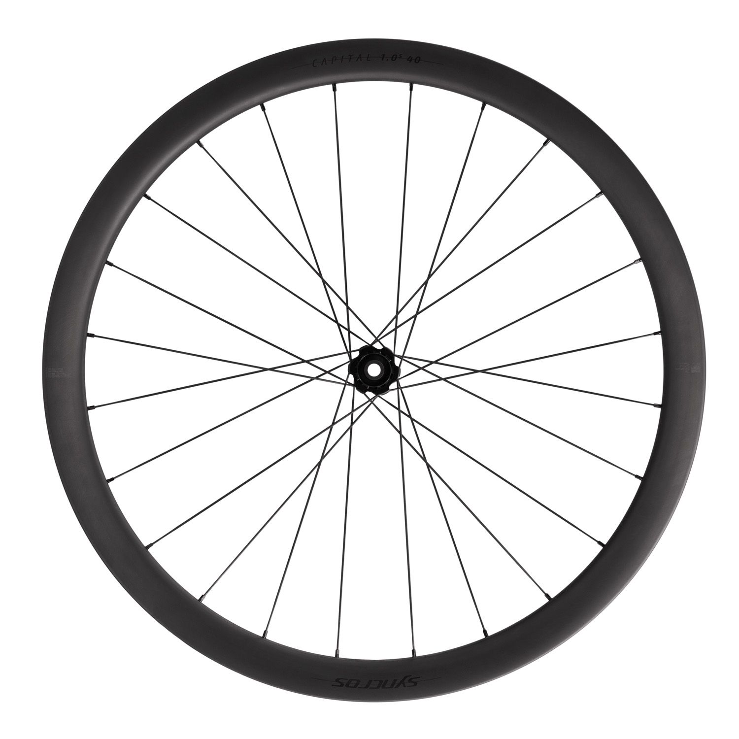 CAPITAL 1.0S 40mm JUEGO RUEDAS BICICLETA CARRETERA CARBONO SYNCROS 425660 (Nuevo Modelo) - Imagen 4