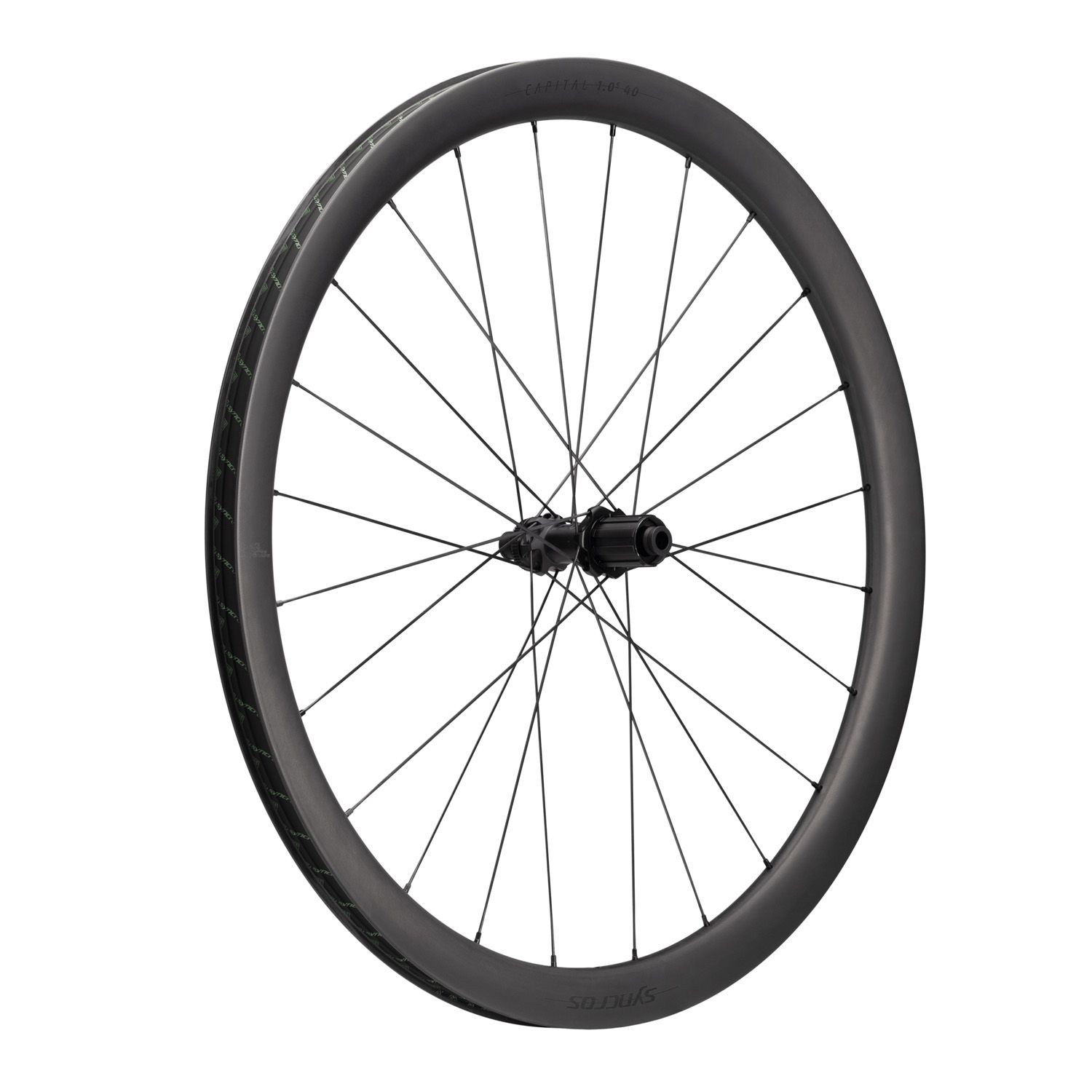 CAPITAL 1.0S 40mm JUEGO RUEDAS BICICLETA CARRETERA CARBONO SYNCROS 425660 (Nuevo Modelo) - Imagen 5