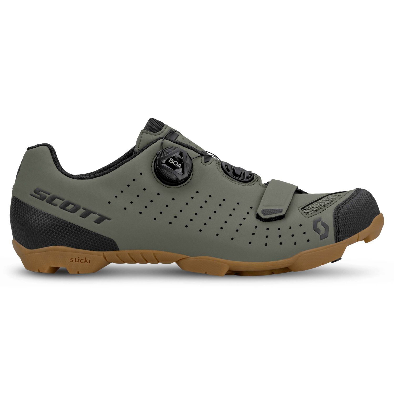 COMP BOA MTB VERDE / NEGRAS ZAPATILLAS MONTAÑA SCOTT 275894 - Imagen 4