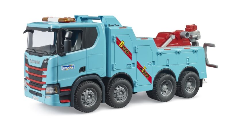 SCANIA SUPER 560R CAMION GRUA BRUDER + LUCES Y SONIDO 03553